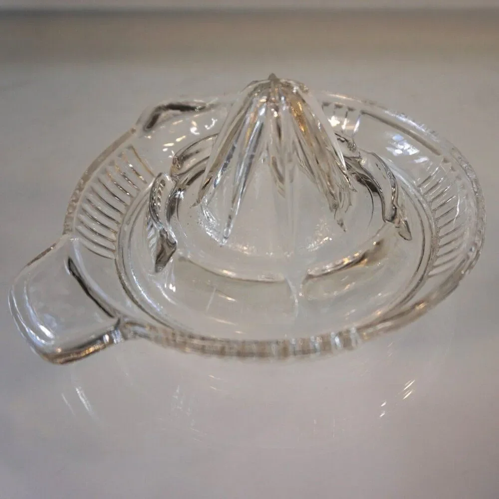 Vintage clear glass